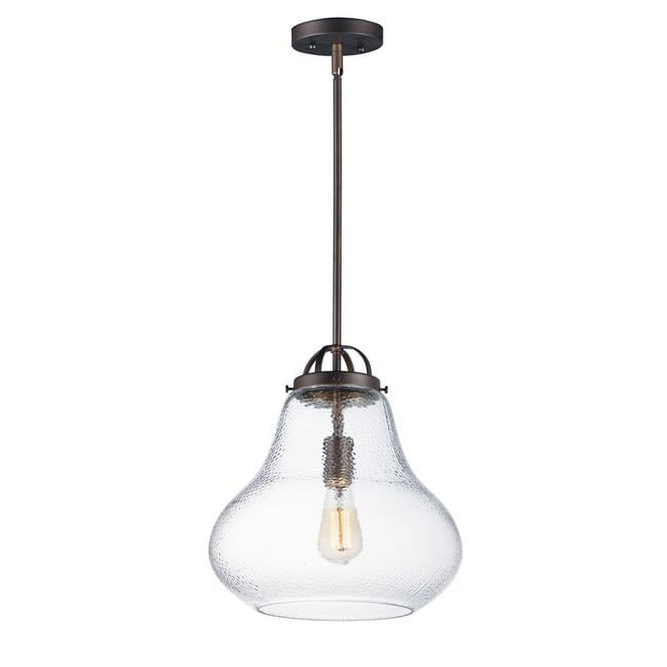 10093HMOI-Maxim Lighting-Stella-One Light Pendant-13.75 Inches wide by 14.5 inches high