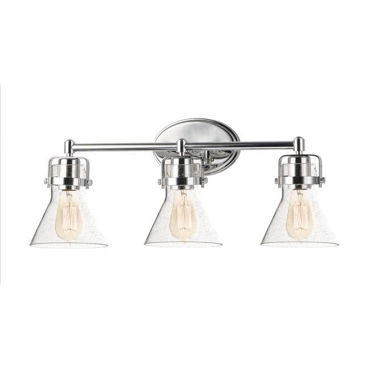 Maxim 26113CDPC 10 x 24.25 in. Seafarer 3-Light Bath Vanity, Polished Chrome