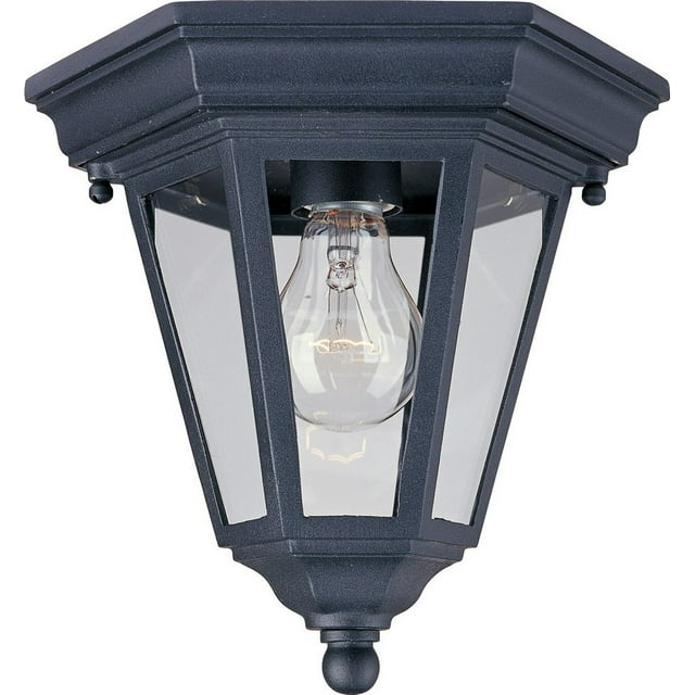 Maxim Lighting Westlake 1 - Light Flush Mount in  Black