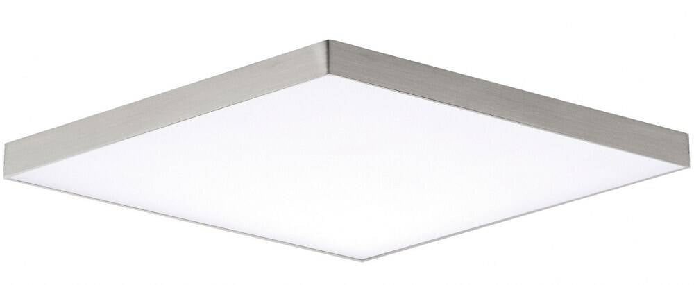 Maxim Trim - 15 Inch 25W 1 LED Square Flush Mount-Satin Nickel Finish