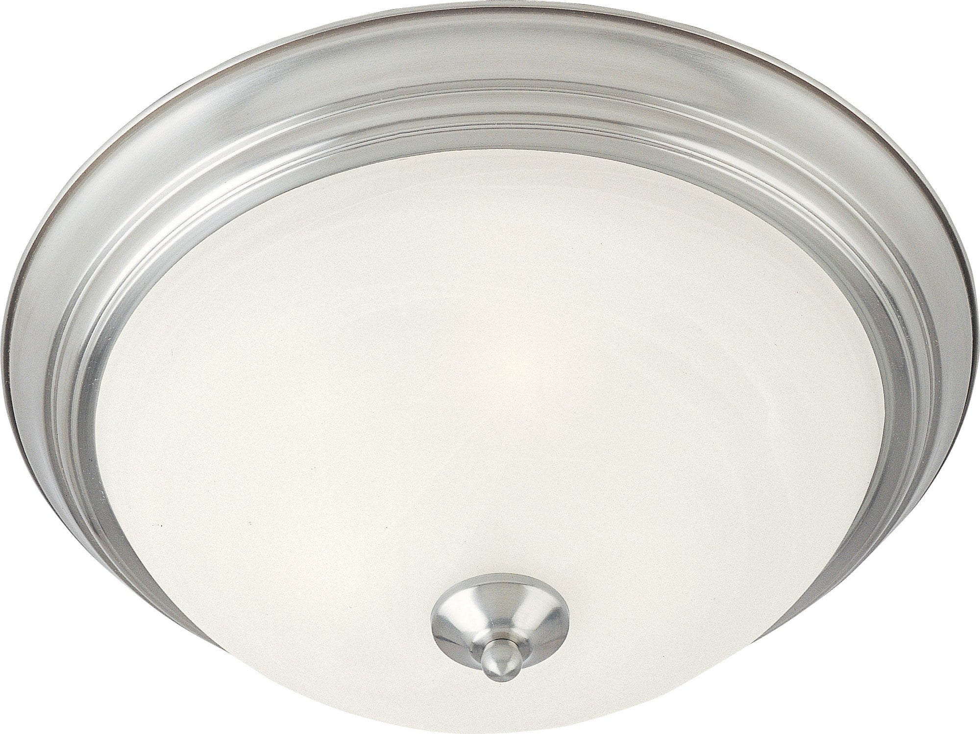 Maxim Lighting Essentials - 584x 2 - Light Flush Mount in  Satin Nickel
