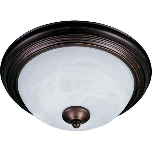 Maxim Lighting Essentials - 584x 2 - Light Flush Mount in  Oil Rubbed Bronze