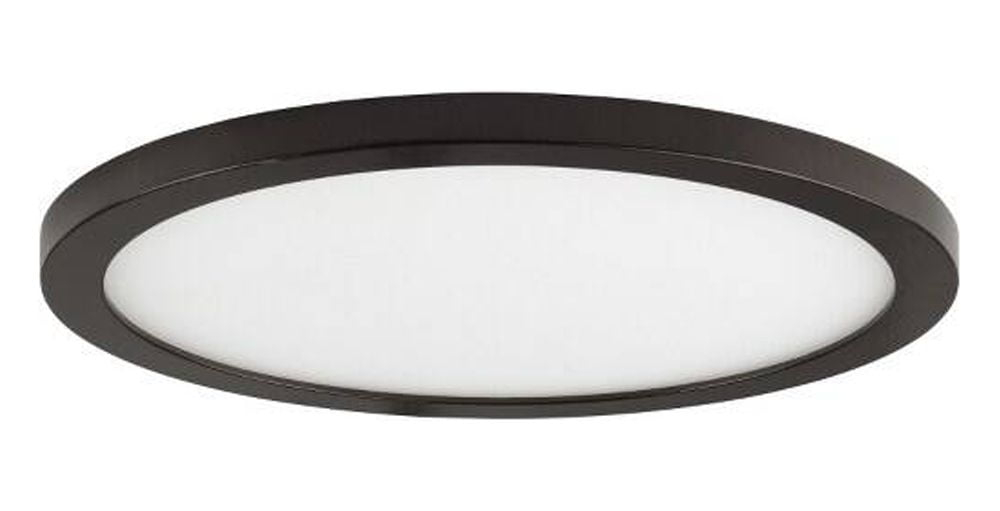 Maxim Lighting - Wafer - 10W 1 LED Round Flush Mount-0.5 Inches Tall and 5.5