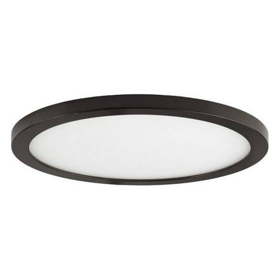 Maxim Lighting - Wafer - 10W 1 LED Round Flush Mount-0.5 Inches Tall and 5.5