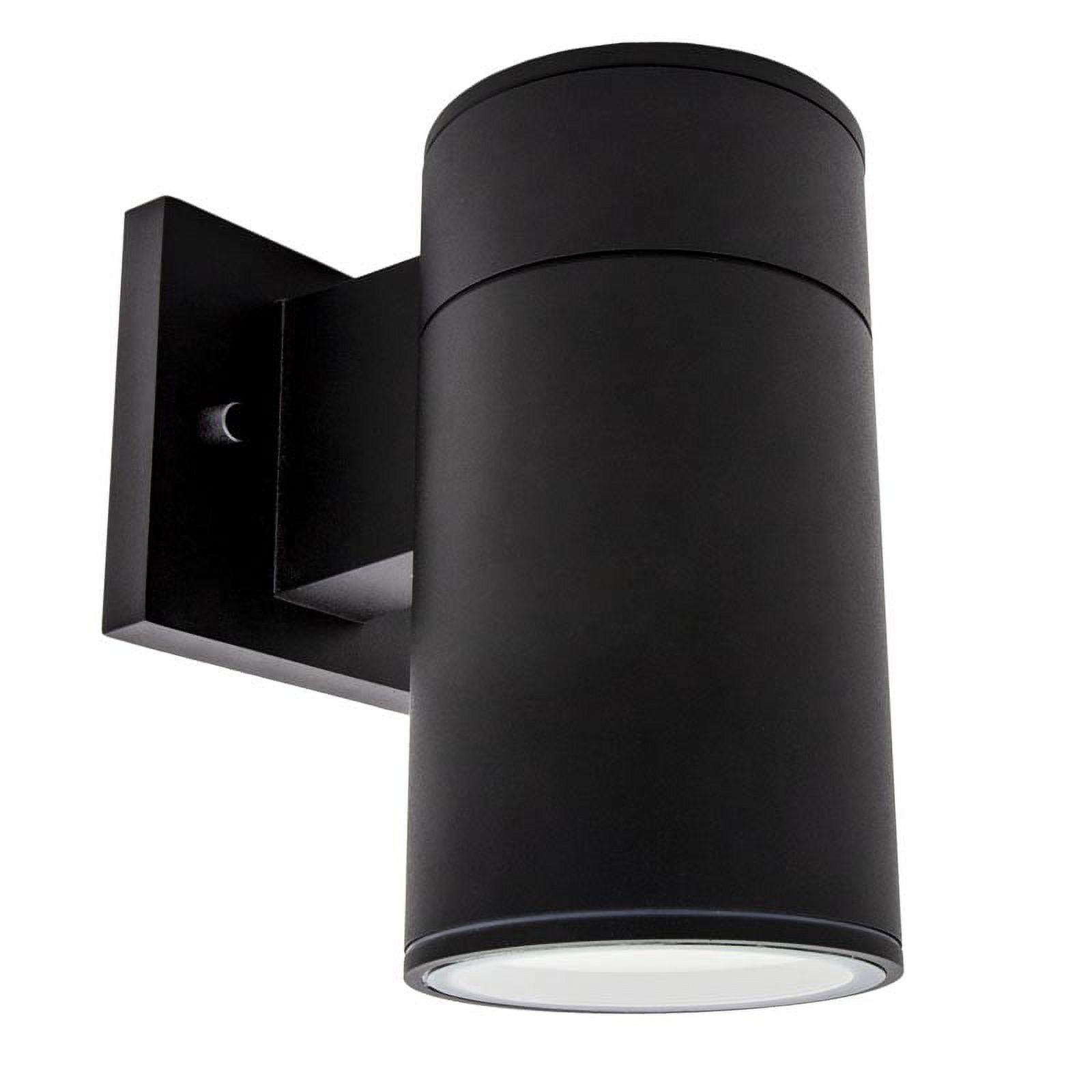Maxxima LED Cylinder Outdoor Wall Wash, Sconce Light, 12 Watt, 840 Lumens, 3000K Warm White, Dusk to Dawn Sensor