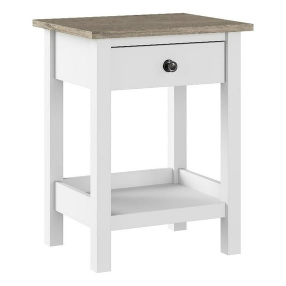 Mayfield Farmhouse Living Room End Table - Engineered Wood