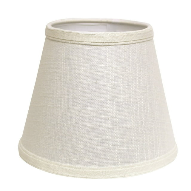 Hardback Lampshade Slant Empire White - Modern Lamp Shade for Table & Floor Lamps