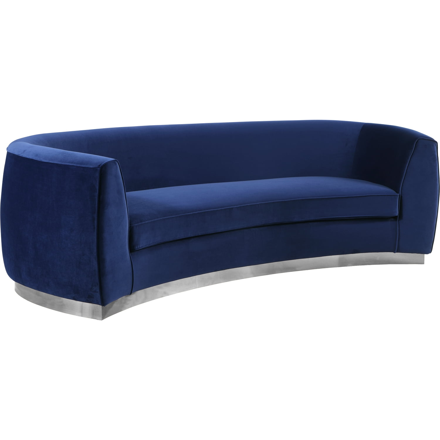 Maykoosh Bohemian Bliss Navy Velvet Sofa