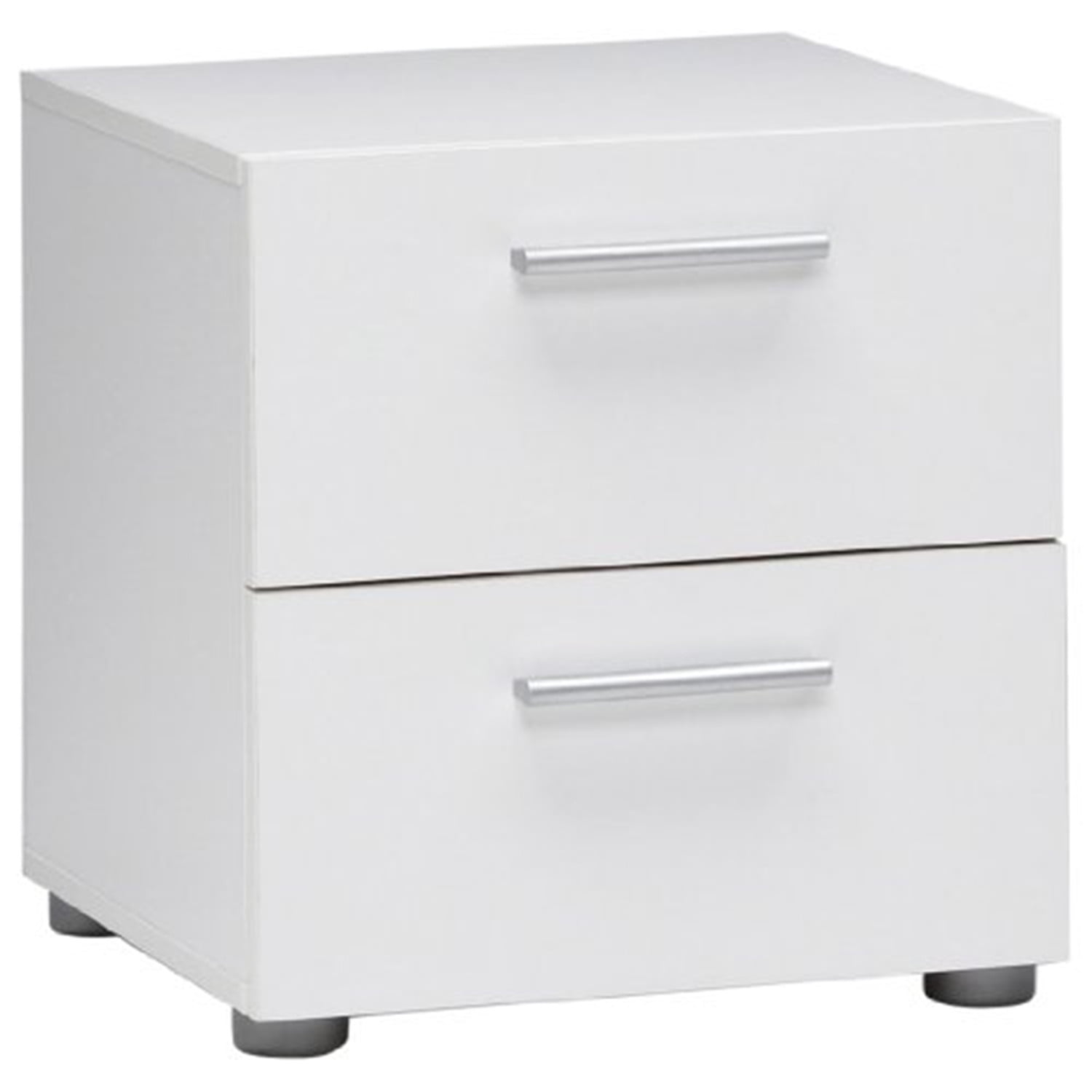 Tvilum, Austin 2 Drawer Nightstand, White