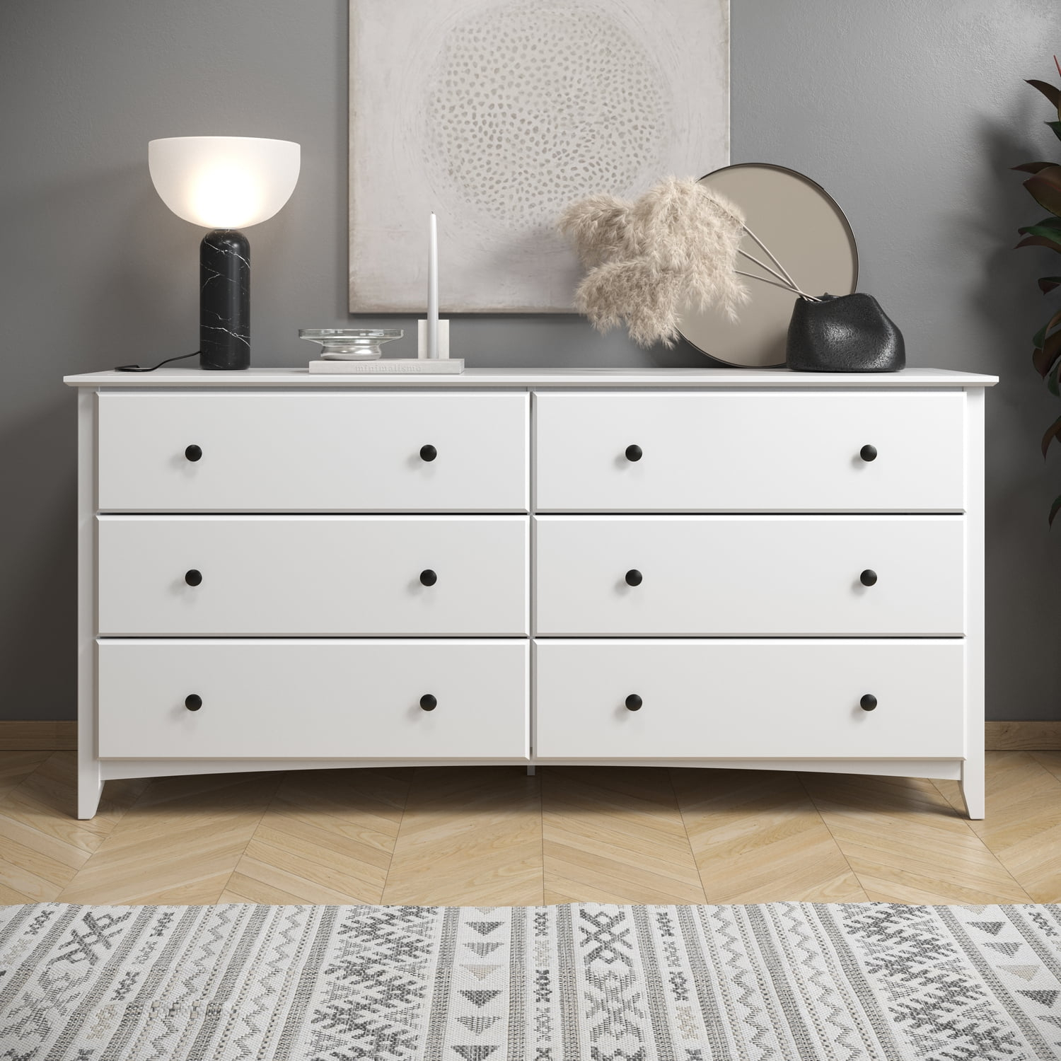 Maykoosh Victorian Vintage 6 Drawer Dresser