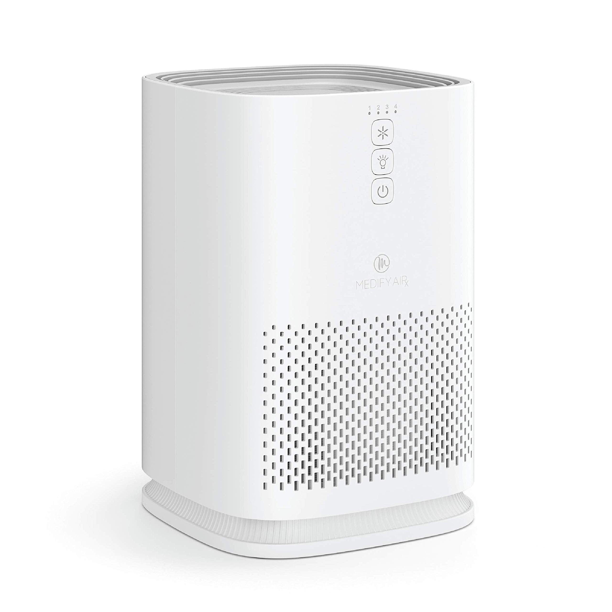 Medify Air MA-14 HEPA Air Purifier for Home Bedroom, H13 True HEPA Air Cleaner Filter - 428 Sq ft Coverage for Pets, Allergies, Pollen, Smoke, Odors