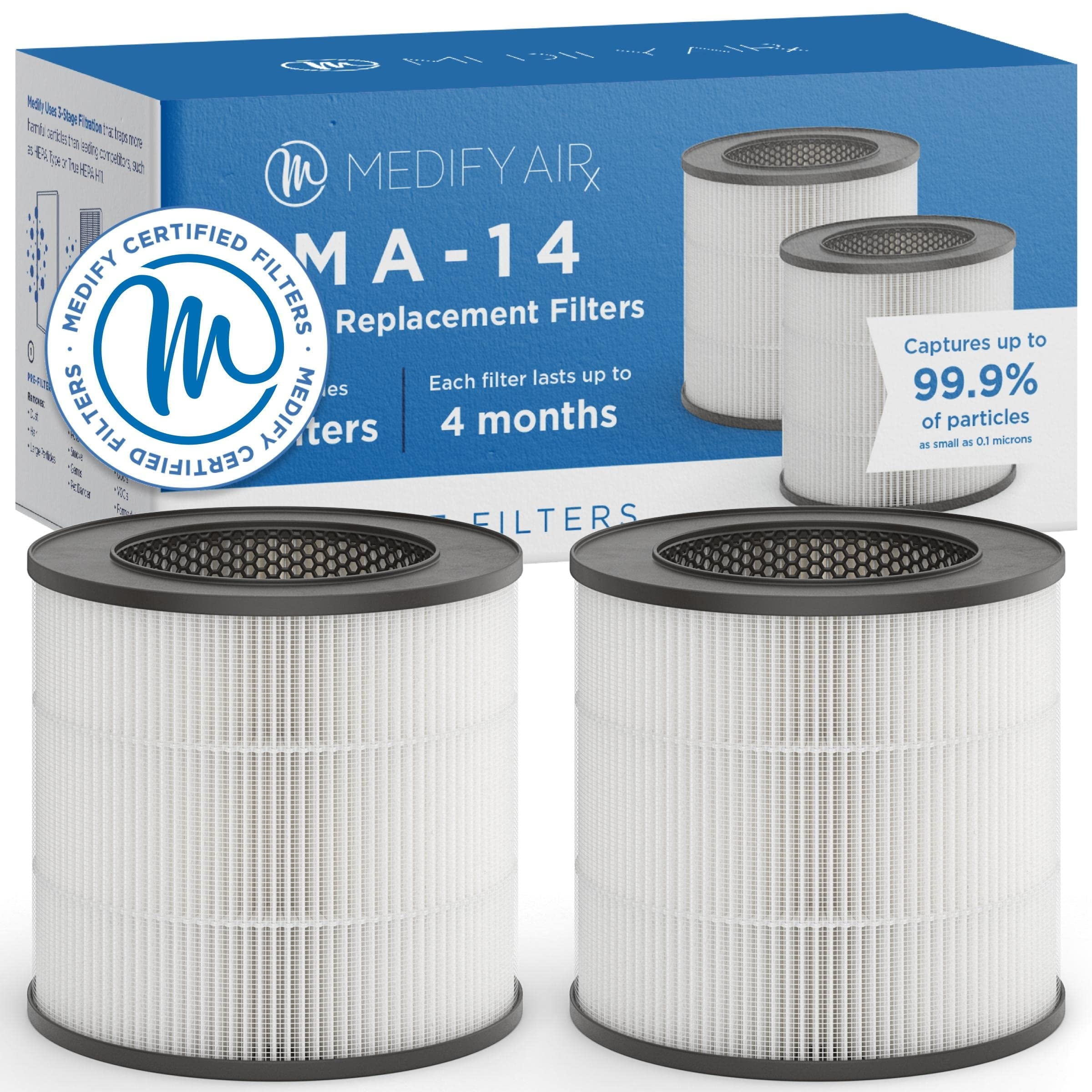 Suitable for Medify Air MA-14 MA-14W MA-14B Air Purifier Filter Element