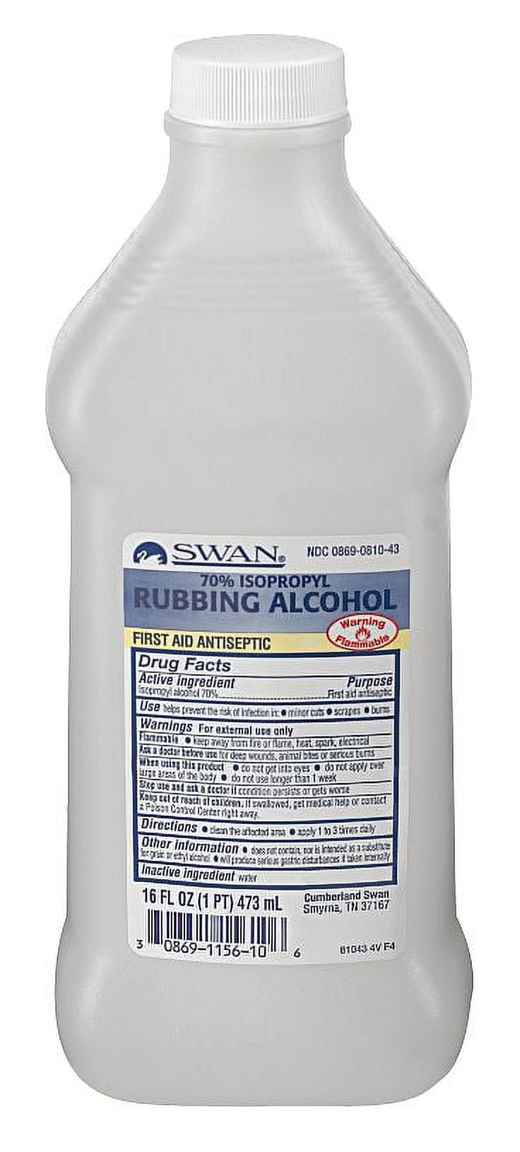 Medique Isopropyl Rubbing Alcohol, 16 oz. Bottle - 26811