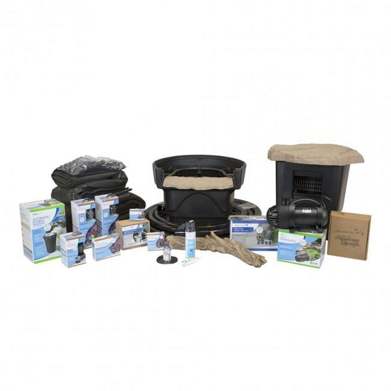 Medium Deluxe Pond Kit - 11 x 16 ft.