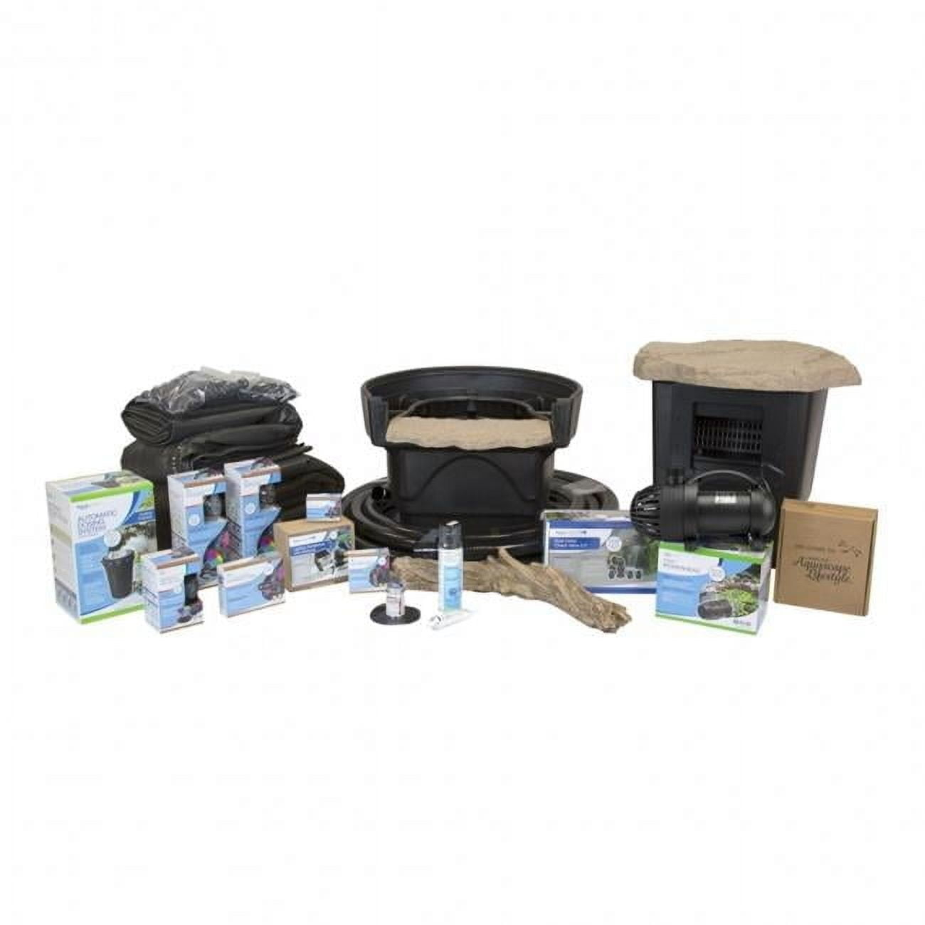 Medium Deluxe Pond Kit - 11 x 16 ft.