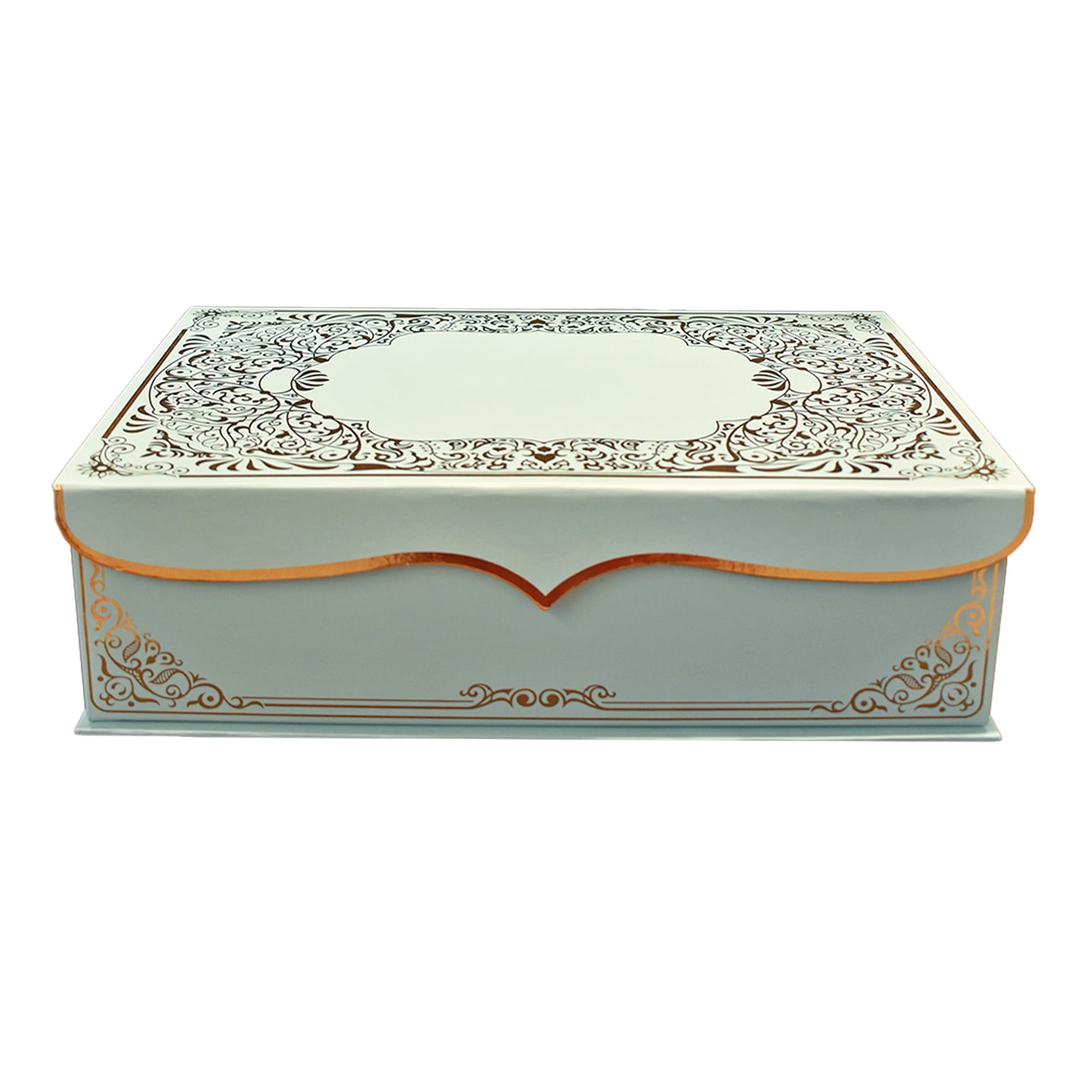Medium Green & Gold Ornate Decorative Box by Ashland® - Easter Home Decor
