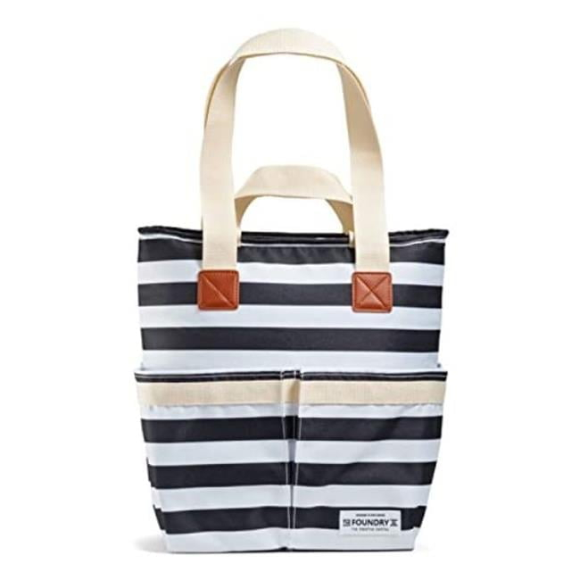 Medport Foundry Soft Cooler Tote Bag with Removable Divider, Black
