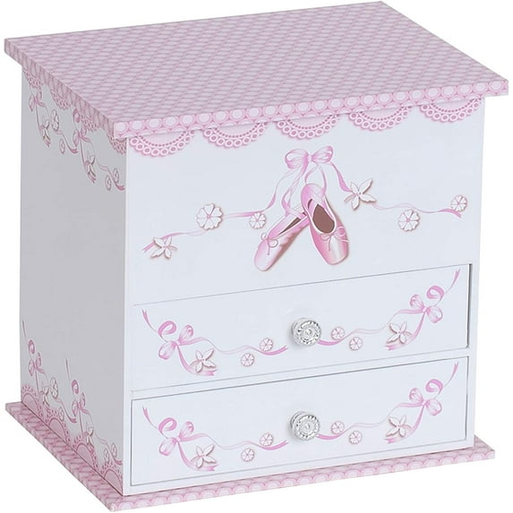Mele and Co Angel Caja de Joyería de Música de Bailarina para Niñas