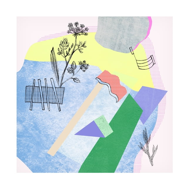 Melissa Wang 'Flower Field I' Canvas Art