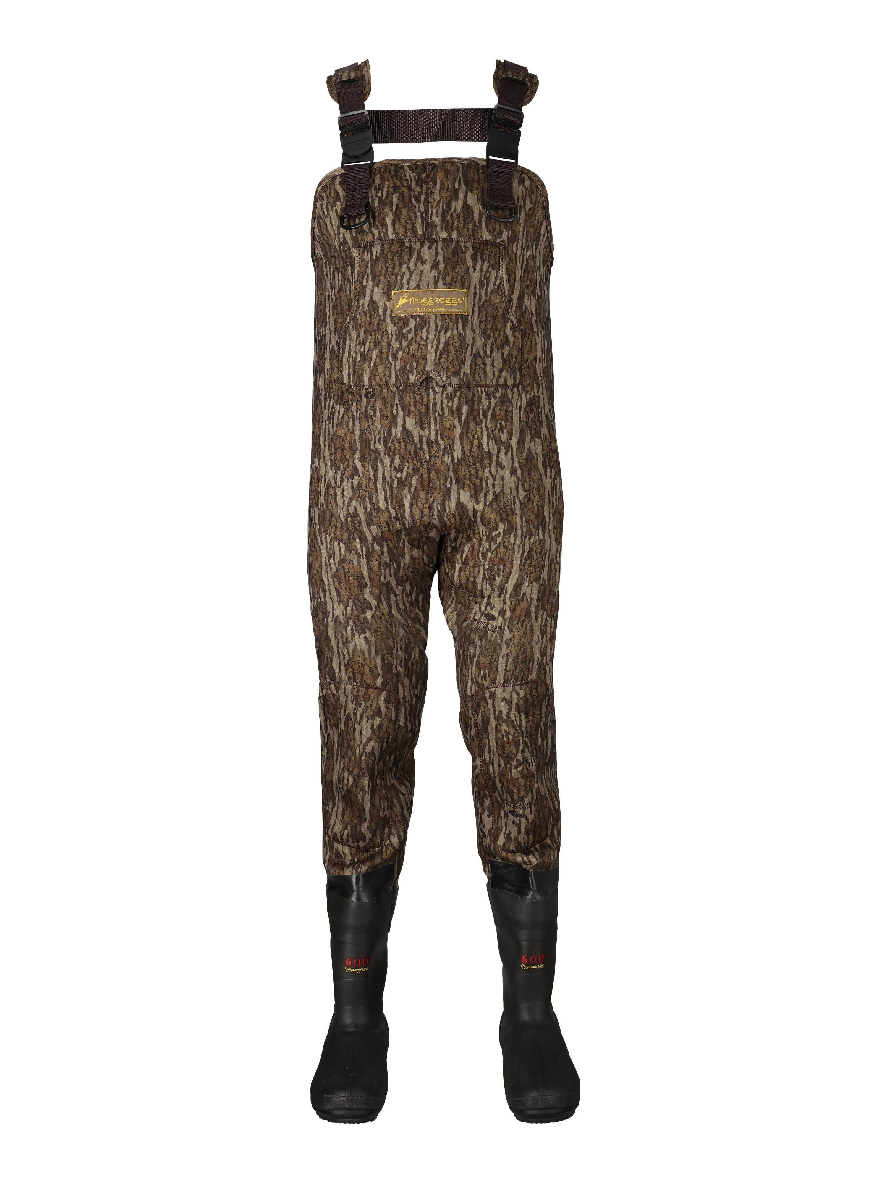 Frogg Toggs Men's Amphib 3.5mm Neoprene BF Wader | Mossy Oak Bottomland | Size 13