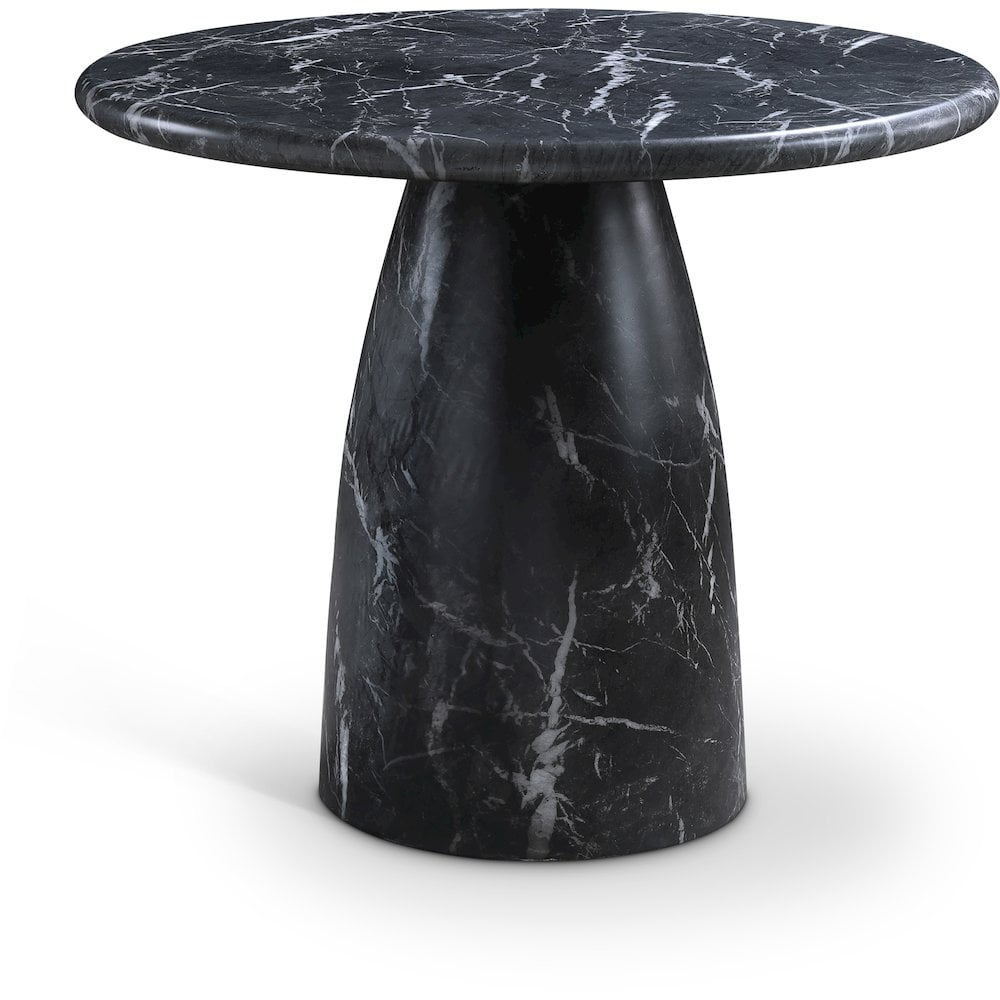 Meridian Furniture Cosenza Black 36" Indoor/Outdoor Concrete Dining Table