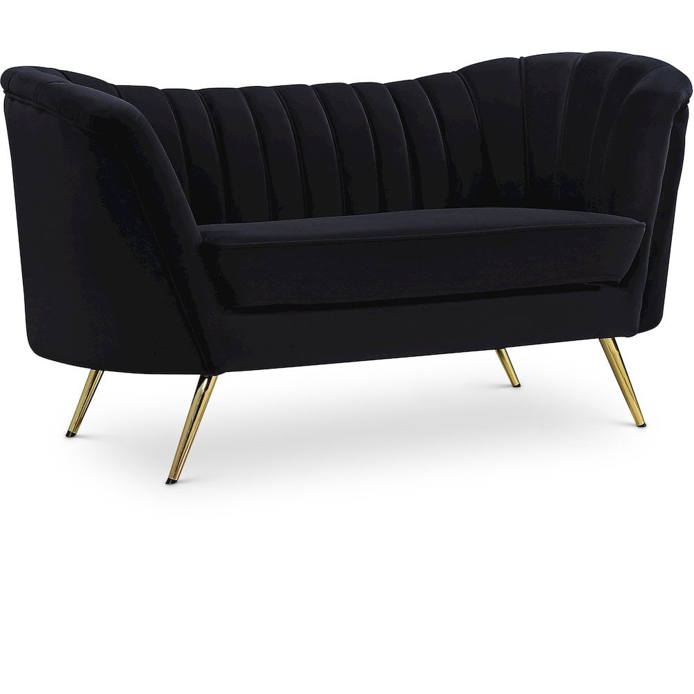 Maykoosh Retro Revival Velvet Loveseat