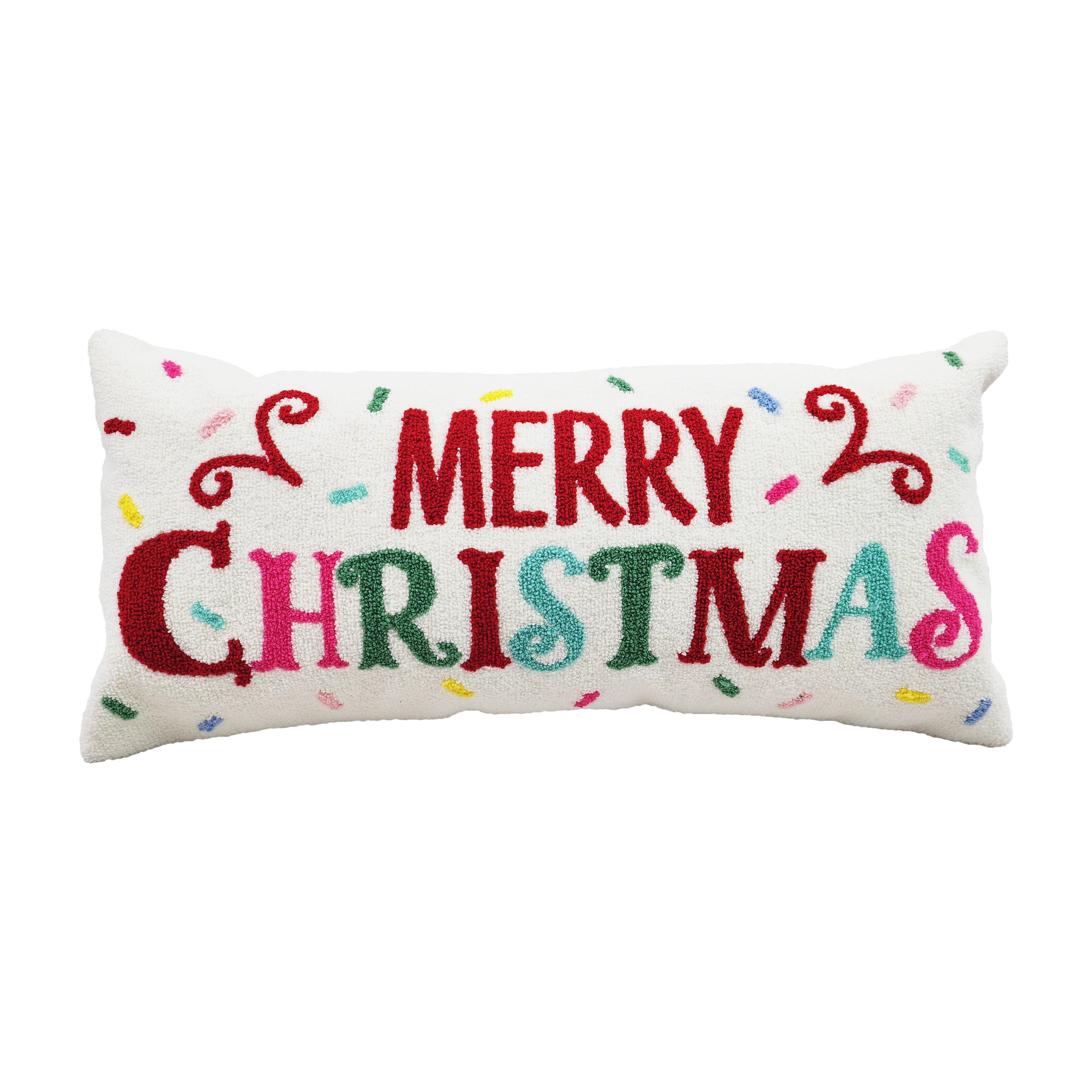 Merry Christmas Pillow by Ashland® - Christmas and Holiday Home Decor
