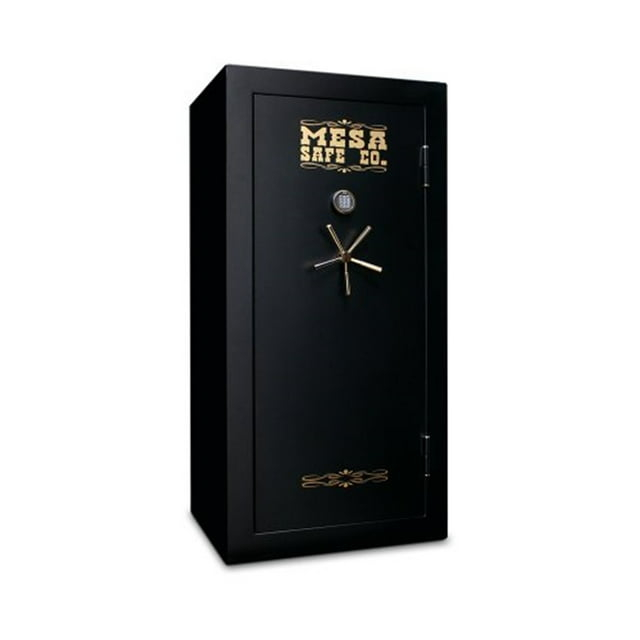 Mesa Safe Company Gun Safe, Electronic Lock, Textured Black, 865 lb, 22.9 cu. ft