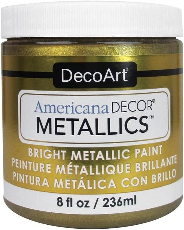 Deco Art ADMTL-05 8 oz a Decor Metallics, Vintage Brass