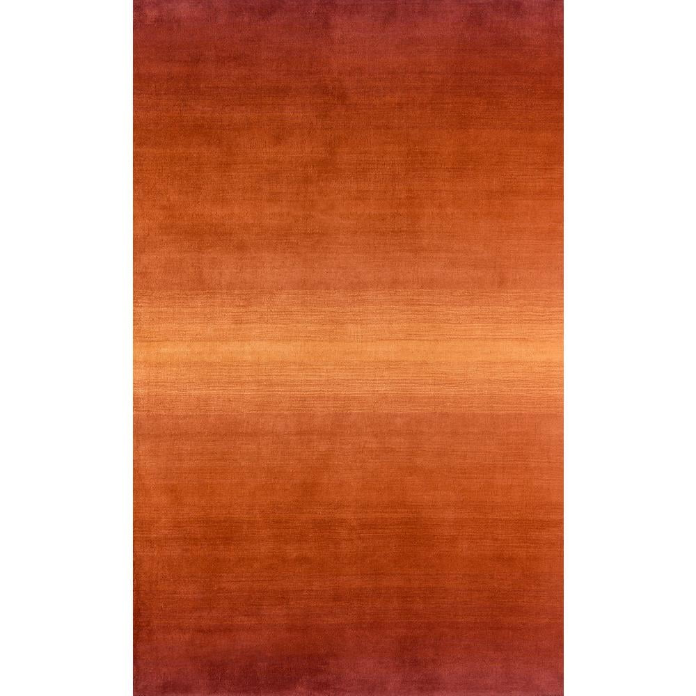 Momeni Contemporary Rectangle Area Rug, Paprika, 2'3" X 3'9"