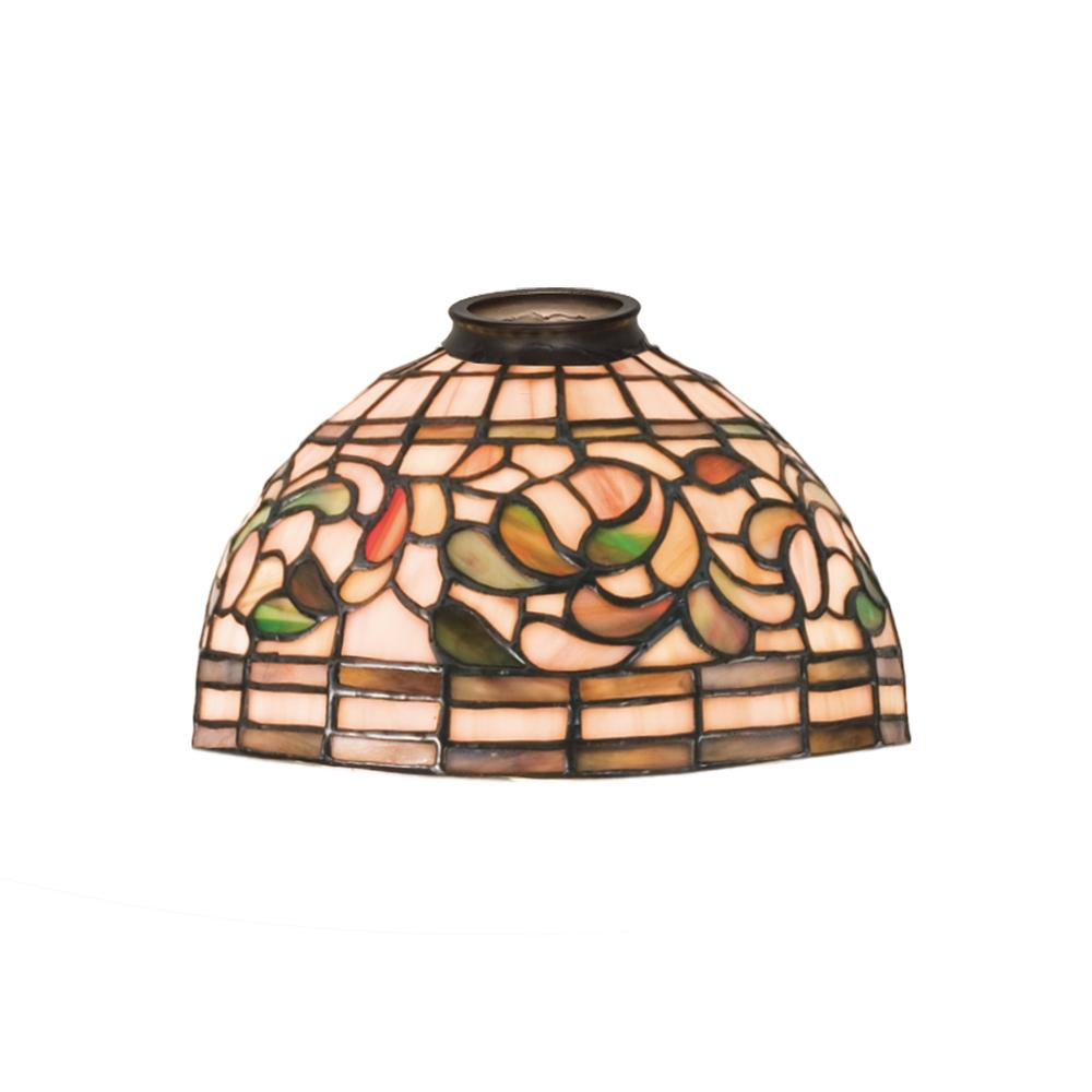Meyda 10988 8 in Tiffany Turning Leaf Shade Bapa 59R