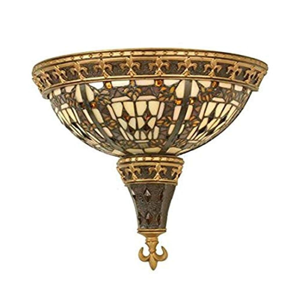 Meyda 18"W Fleur-de-lis Wall Sconce.604