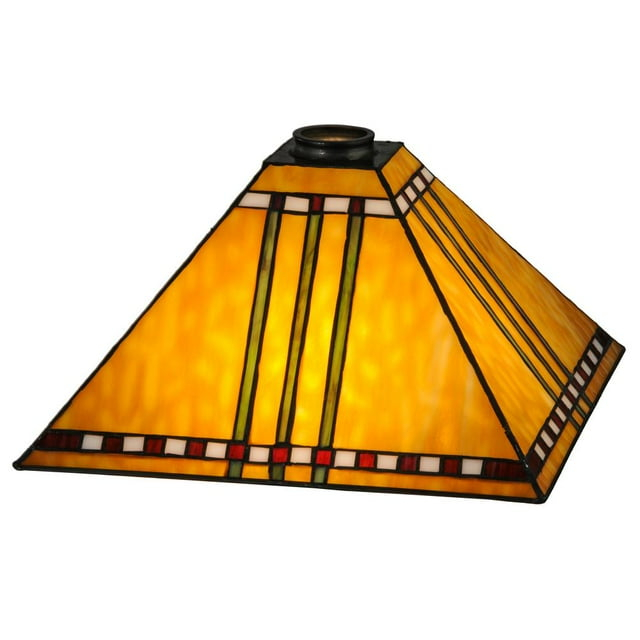 Meyda Lighting 13" Square Prairie Corn Shade