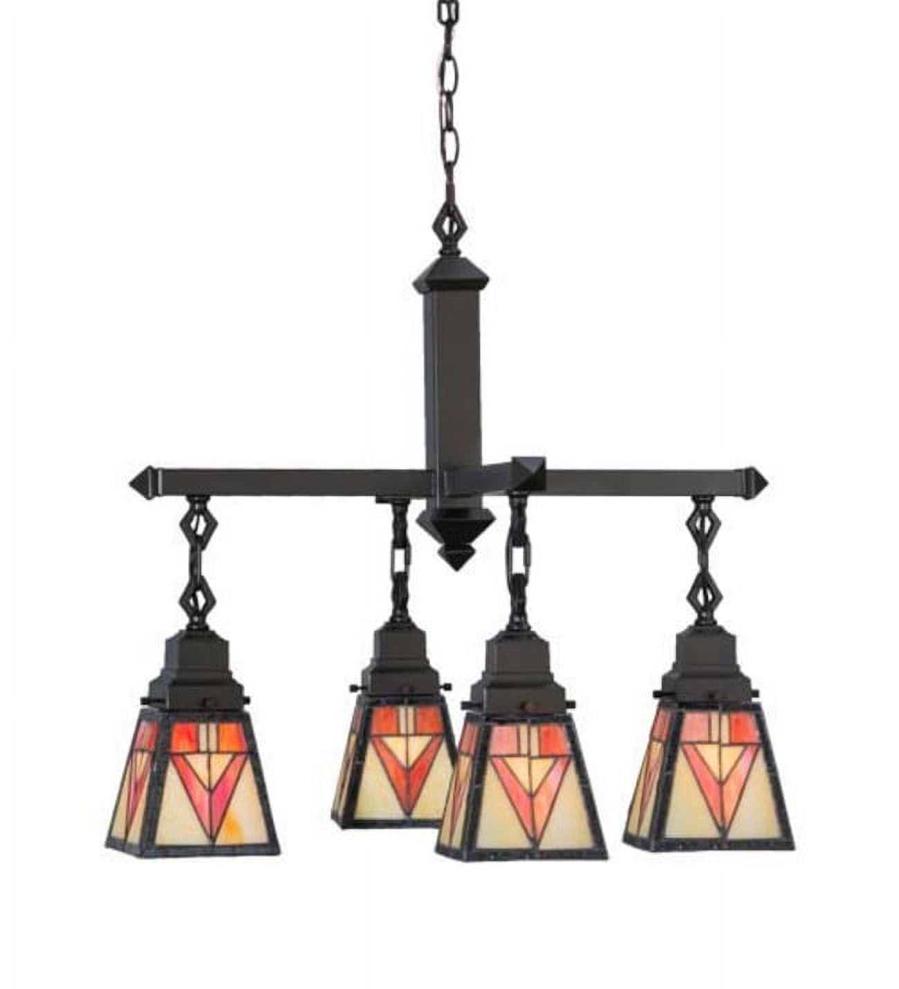 Meyda Tiffany & Stained Glass 4 - Light Classic / Traditional Chandelier