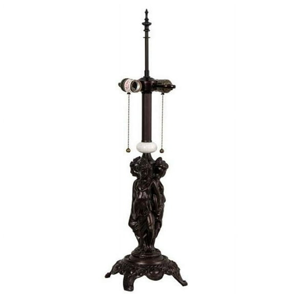 Meyda Tiffany 19904 3 Graces 28" Tall Lamp Base - MultiColor