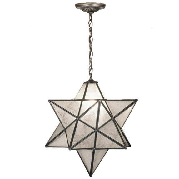Meyda Lighting 1 - Light Bronze Single Pendant