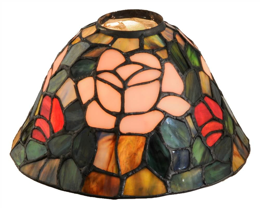Meyda Lighting 8" Wide Tiffany Rosebush Shade