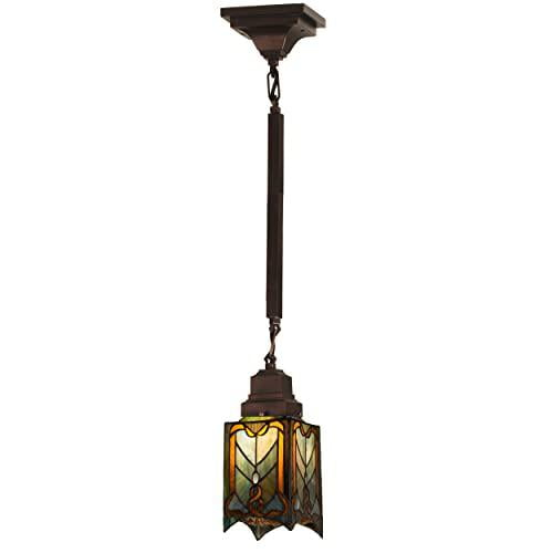 1 - Light Mahogany Bronze Single Pendant