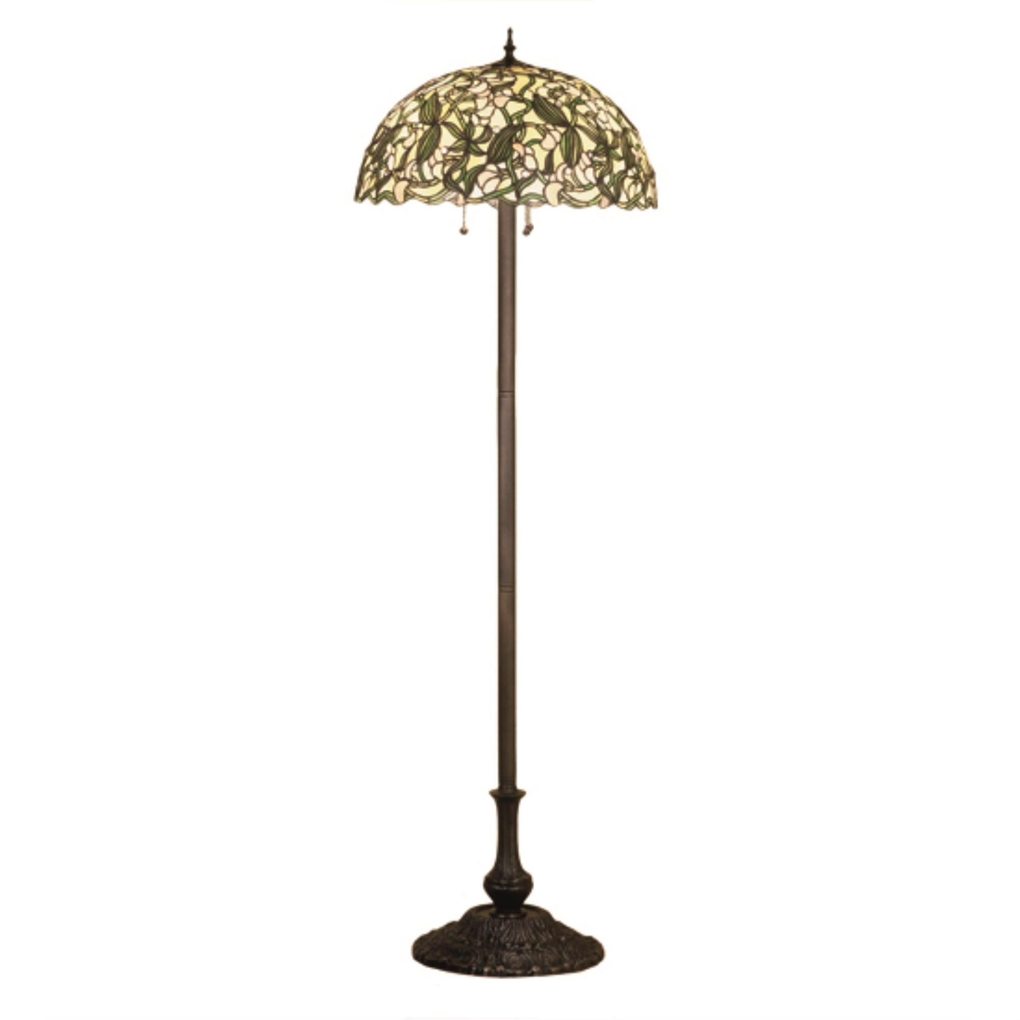 Meyda Tiffany 48623 Lighting, 63" H, Bronze/Dark
