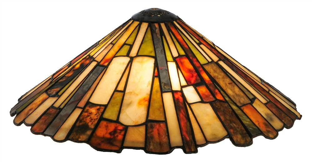 Meyda Tiffany 49920 Delta 6.5" Tall Lamp Shade