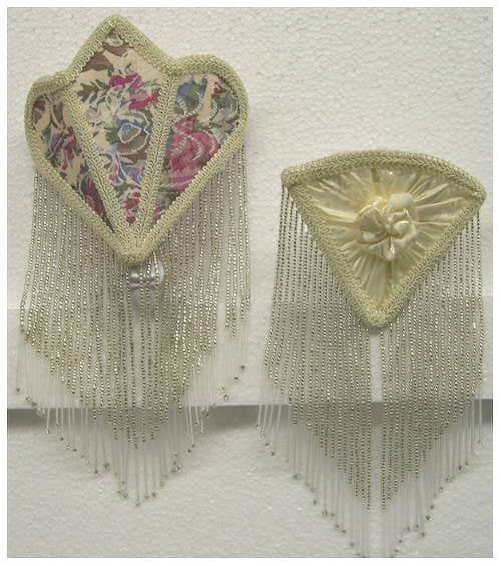 Meyda Tiffany 68563 Fabric And Fringe 2 Piece Night Light Set - Tiffany