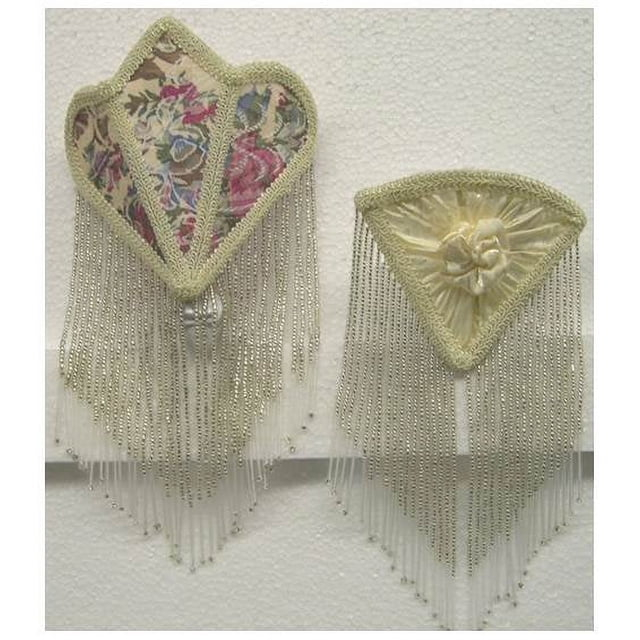 Meyda Tiffany 68563 Fabric And Fringe 2 Piece Night Light Set - Tiffany