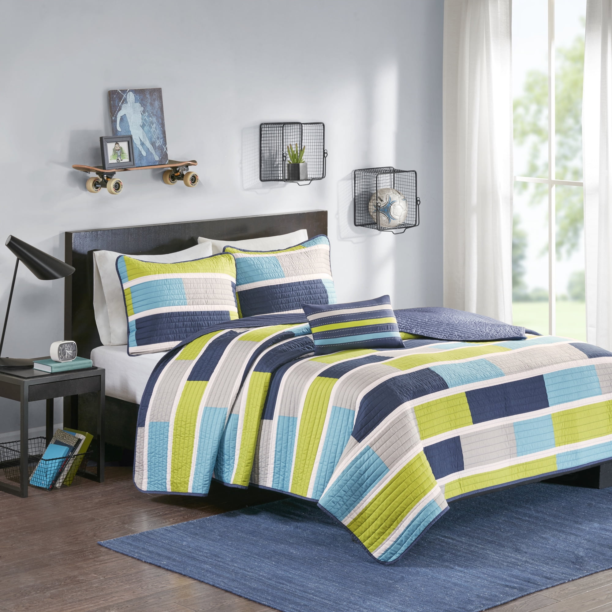 Home Essence Teen James Reversible Coverlet Set