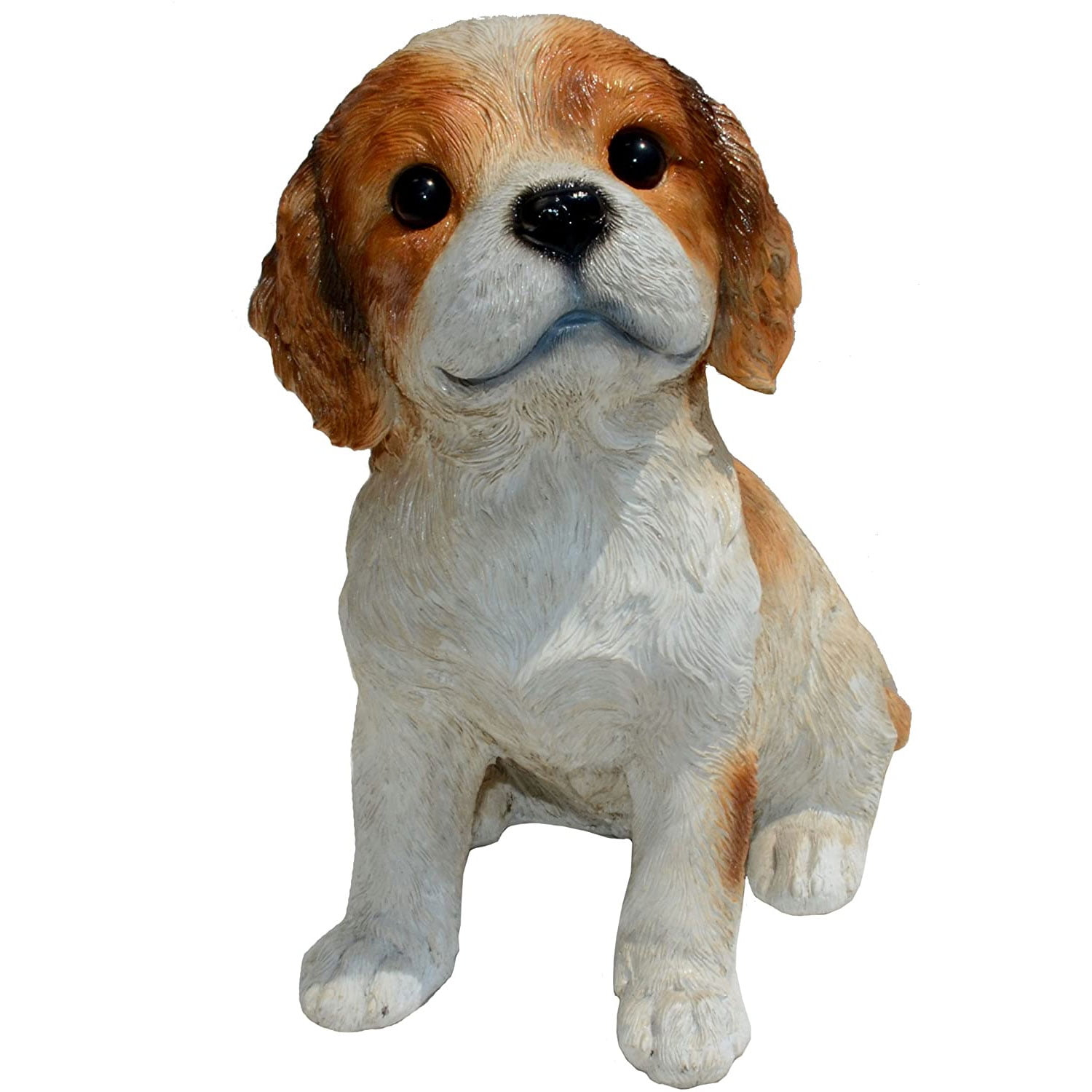 Michael Carr Designs Figurine for Gardens, Patios and Lawns, Cavalier King Charles Spaniel Puppy