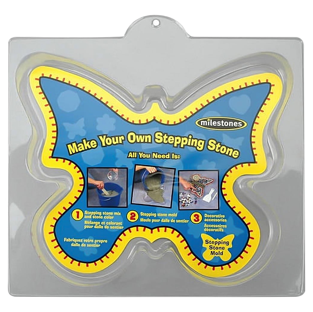 Milestones Stepping Stone Mold-Butterfly 12"