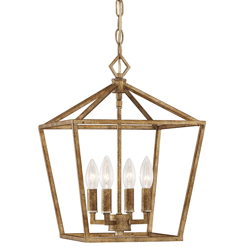 Millennium Lighting Ritner 4 - Light Pendant in  Vintage Gold