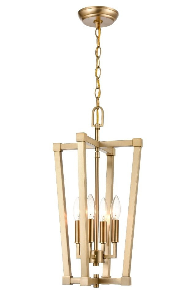 Millennium Lighting 4 - Light Pendant in  Modern Gold