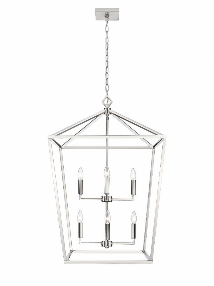 Millennium Lighting 8 - Light Pendant in  Satin Nickel