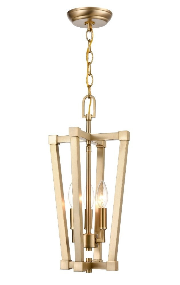 Millennium Lighting 3 - Light Pendant in  Modern Gold