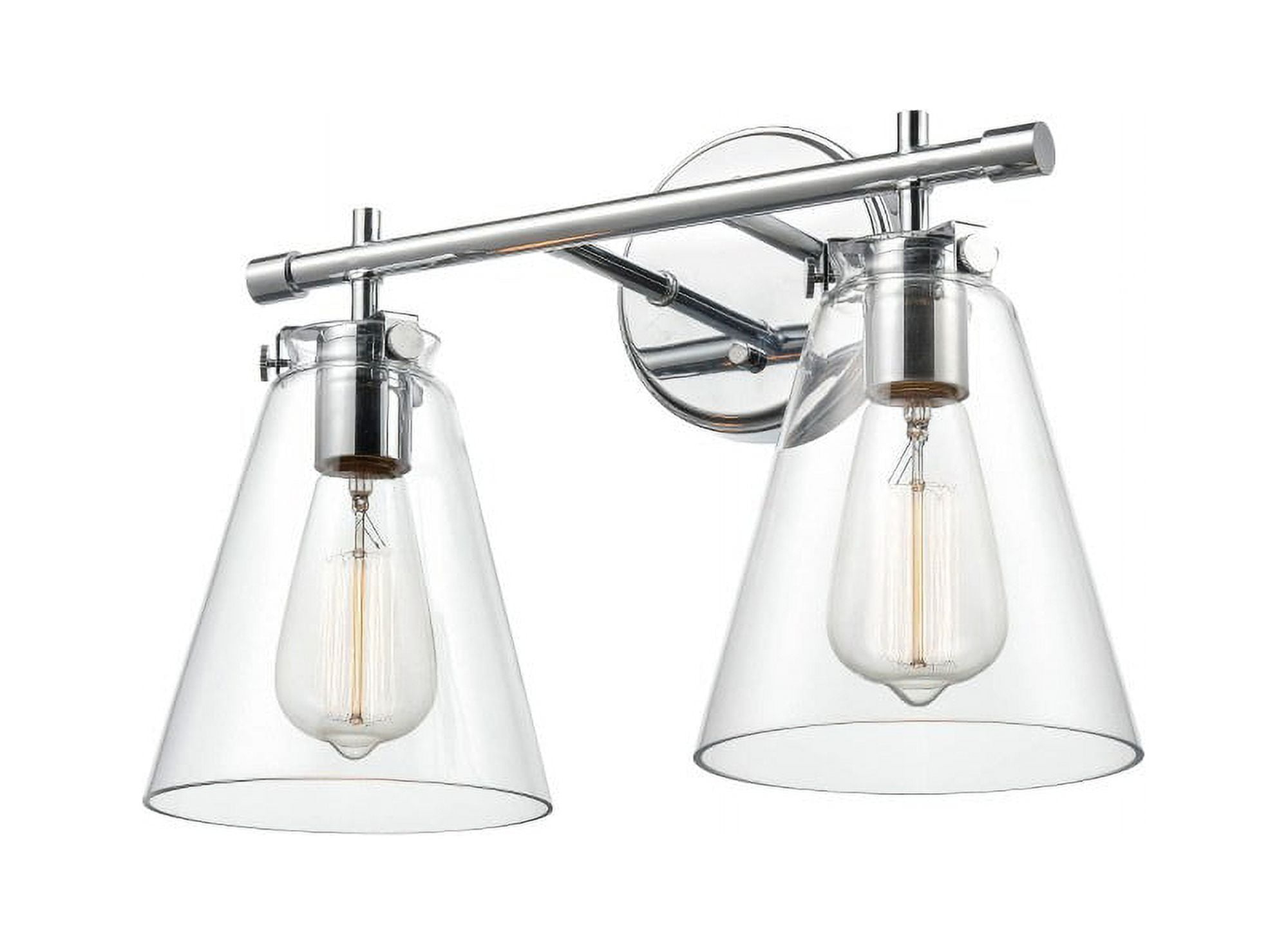 8122-CH-Millennium Lighting-2 Light Bath Vanity-11 Inches Tall and 16 Inches Wide-Chrome Finish